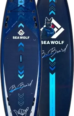 סאפ מתנפח בי-בורד "6'12 של סי וולף - Inflatable SUP B-Board 12'6" - SEA WOLF