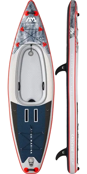 סאפ-קיאק מתנפח קסקייד של אקווה מרינה- Inflatable SUP-KAYAK Cascade - AQUA MARINA