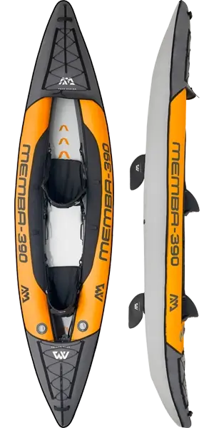 קיאק מתנפח ממבה 390 של אקווה מרינה- Inflatable Kayak Memba 390 - AQUA MARINA