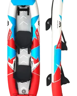 קיאק מתנפח סטים 412 של אקווה מרינה- Inflatable Kayak Steam 412 - AQUA MARINA